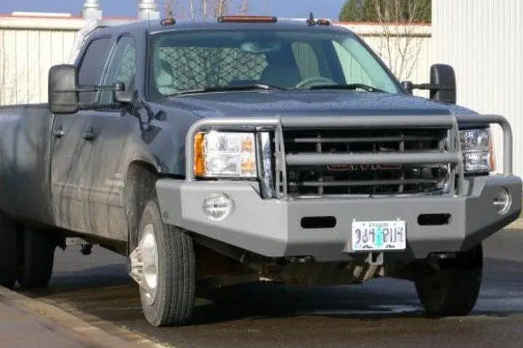 Buckstop G9cls Gmc Sierra 2500/3500 2011-2014 Classic 1 Front Bumper Winch Ready With Tow Hooks 1