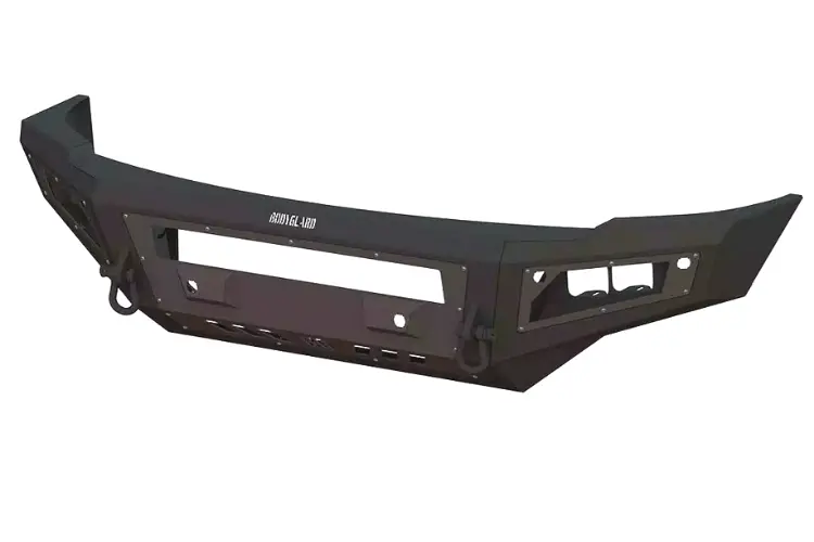 Bodyguard Gar19aybnn Dodge Ram 1500 6-Lug 2019-2025 A2l Base Front Bumper Sensor Single Light Bar Cutout 1