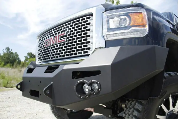 Fab Fours Gm14-A3151-1 Gmc Sierra 2500/3500 2015-2019 Premium Front Bumper Winch Ready No Guard 1