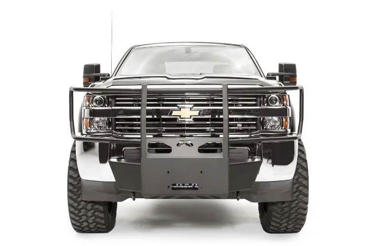 Fab Fours Chevy Silverado 2500/3500 2015-2019 Winch Mount Front Bumper Full Guard Gm15-N3070-1 1