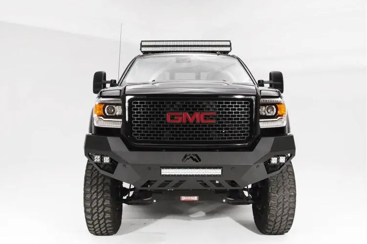 Fab Fours Gm15-V3151-1 Gmc Sierra 2500/3500 2015-2019 Vengeance Front Bumper No Guard With Sensor 2