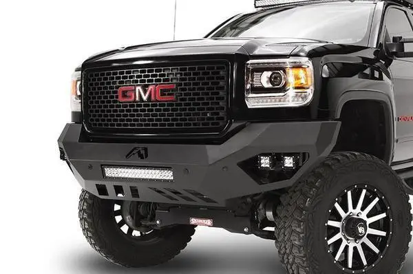 Fab Fours Gm15-V3151-1 Gmc Sierra 2500/3500 2015-2019 Vengeance Front Bumper No Guard With Sensor 1