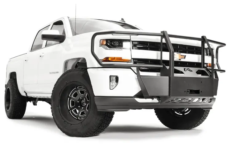 Fab Fours Gm16-N3370-1 Gmc Sierra 1500 2016-2018 Winch Mount Front Bumper Full Guard 2