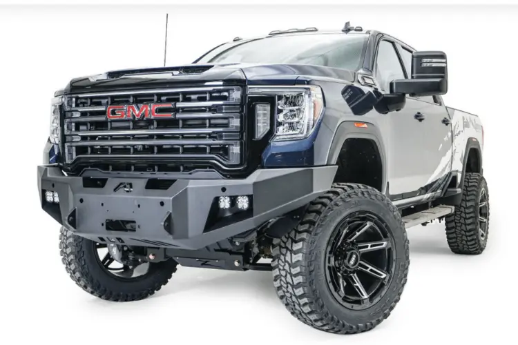 Fab Fours Gm20-A5051-1 Gmc Sierra 2500/3500 2020-2023 Premium Front Bumper Sensor Winch Ready With No Guard 1