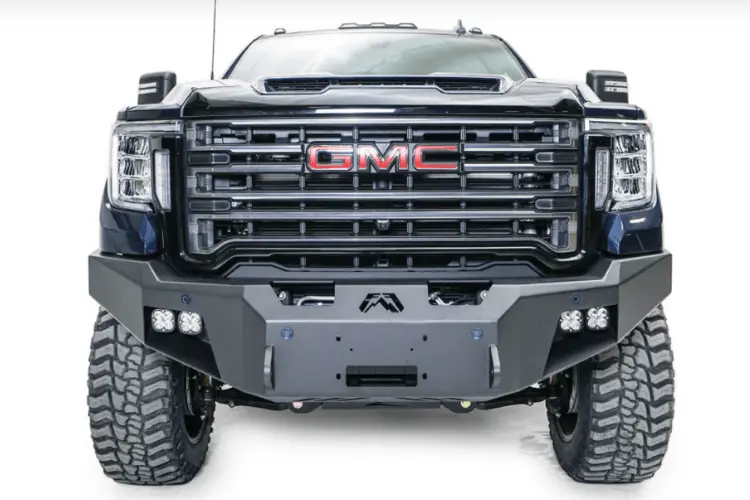 Fab Fours Gm20-A5051-1 Gmc Sierra 2500/3500 2020-2023 Premium Front Bumper Sensor Winch Ready With No Guard 2