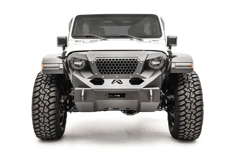 Fab Fours Gr4606-1 Jeep Wrangler Jl 2018-2024 Grumper 20 Inch Light Bar Optional Insert 1