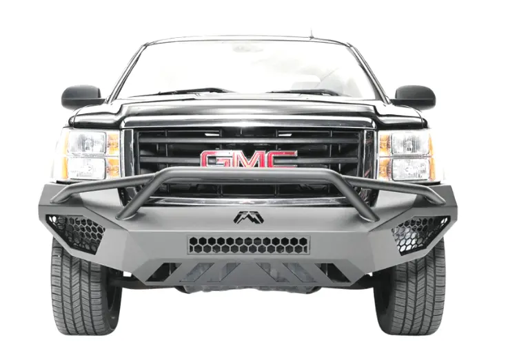 Fab Fours Gs07-D2152-1 Gmc Sierra 1500 2007-2013 Vengeance Front Bumper Pre-Runner Guard No Sensor 1