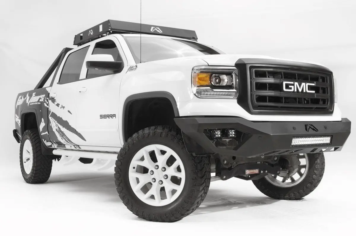 Fab Fours Vengeance Truck Front Bumper 2014-2015 Gmc Sierra 1500 Gs14-D3151-1 2