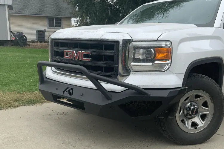 Fab Fours Gs14-D3152-1 Gmc Sierra 1500 2014-2015 Vengeance Front Bumper Sensor With Pre-Runner Guard 1