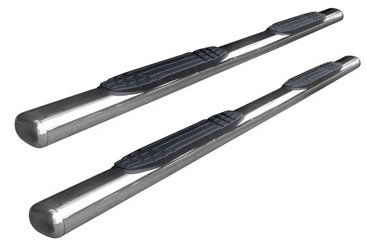 Go Rhino 10487Ps Ford F250/F350 Super Duty 1999-2016 4" 1000 Series Oval Side Steps Bar (Boards Only) 1