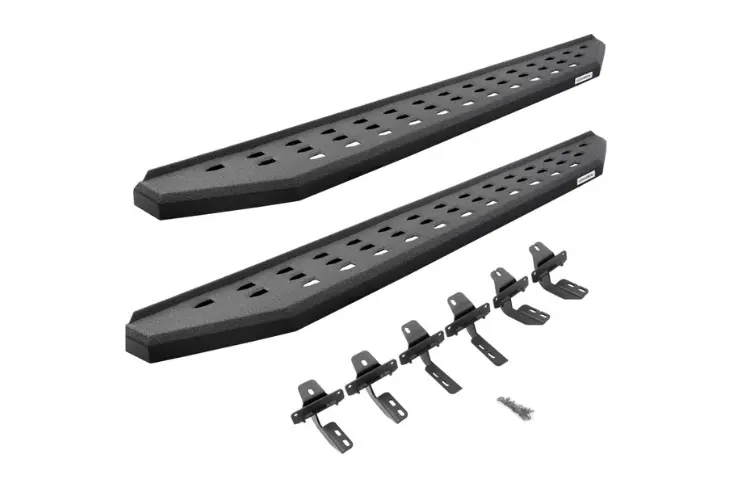 Go Rhino 69404887T Gmc Sierra 2500Hd/3500Hd 2020-2025 Rb20 Running Boards Crew Cab With Mounting Brackets Kit 1