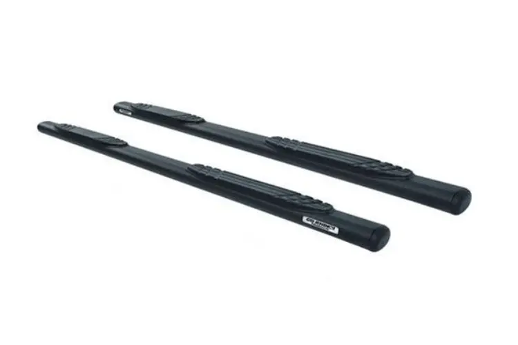 Go Rhino 684404687T Gmc Sierra 2500Hd/3500Hd 2015-2019 4" Oe Xtreme Side Steps - 87" Step Bars With Mounting Brackets 1