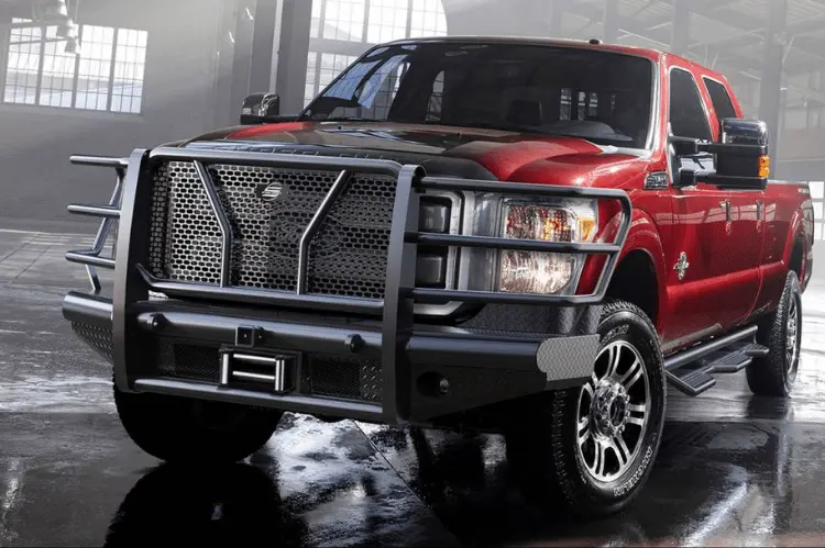 Steelcraft Hd11370rw Ford F450/F550 Superduty 2011-2016 Hd Front Bumper With Receiver Winch Ready 1