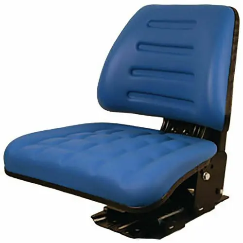 Heavy Duty Farm Tractor Seat W/ Suspension & Trapezoidal Backrest 1