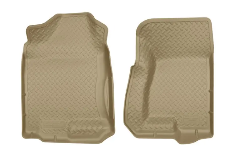 Husky Liners 31303 Chevy Silverado 2500Hd/3500Hd 1999-2007 Classic Style Front Floor Liners Extended/Crew Cab Tan (Also Fits Silverado 1500) 1