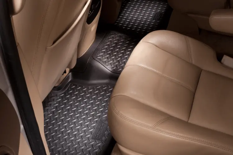 Husky Liners 61362 Gmc Sierra 2500Hd/3500Hd 1999-2007 Classic Style Rear Floor Liners Extended Cab Grey 2