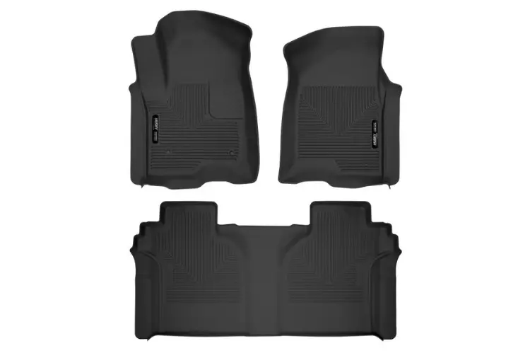 Husky Liners 54208 Chevy Silverado 2500Hd/3500Hd 2019-2023 X-Act Contour Floor Mats Set Crew Cab Black (Also Fits Silverado 1500) 1