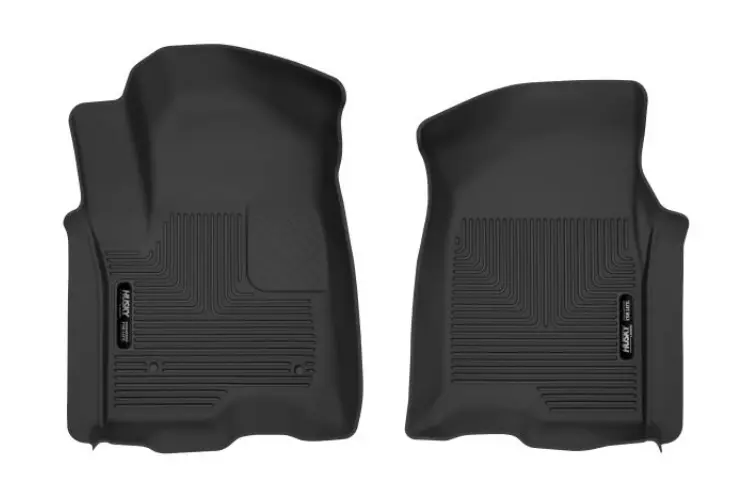 Husky Liners 54101 Chevy Silverado 2500Hd/3500Hd 2020-2023 X-Act Contour Floor Mats Front Double/Crew Cab Black (Also Fits Silverado 1500) 1
