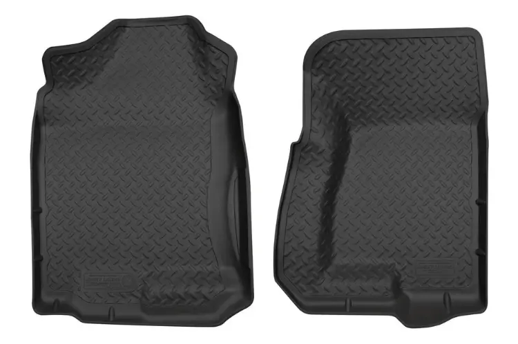 Husky Liners 31301 Gmc Sierra 2500Hd/3500H 1999-2007 Classic Style Front Floor Liners Extended/Crew Cab Black 1