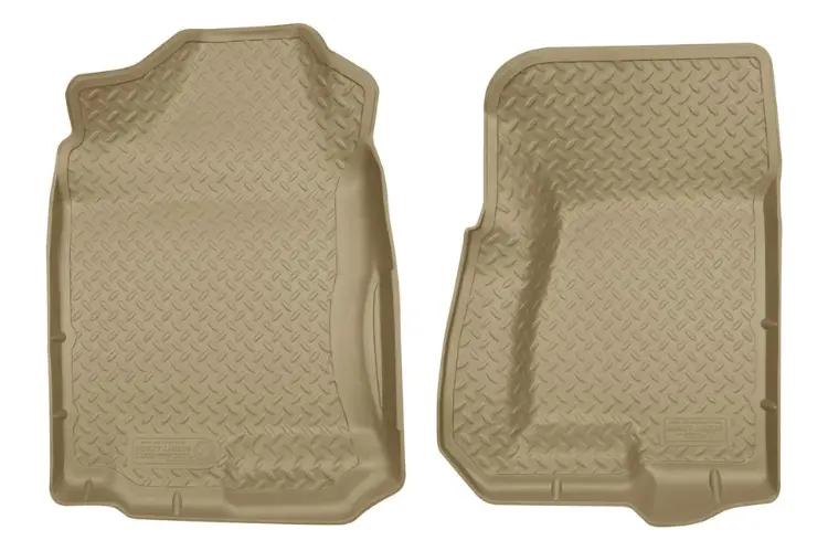 Husky Liners 31303 Gmc Sierra 2500Hd/3500Hd 1999-2007 Classic Style Front Floor Liners Extended/Crew Cab Tan 1