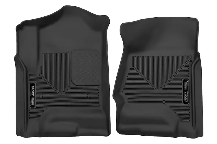 Husky Liners 53111 Gmc Sierra 2500Hd/3500Hd 2014-2019 X-Act Contour Front Floor Mats Double//Crew Cab Black 1