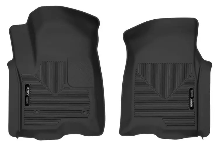 Husky Liners 54101 Gmc Sierra 2500Hd/3500Hd 2020-2023 X-Act Contour Front Floor Mats Double/Crew Cab Black 1