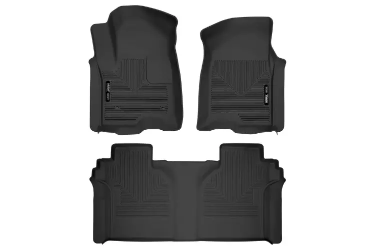 Husky Liners 54208 Gmc Sierra 2500Hd/3500Hd 2020-2023 X-Act Contour Floor Mats Set Crew Cab Black 1