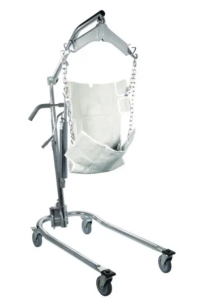 Hydraulic Deluxe Chrome-Plated Patient Lift 1