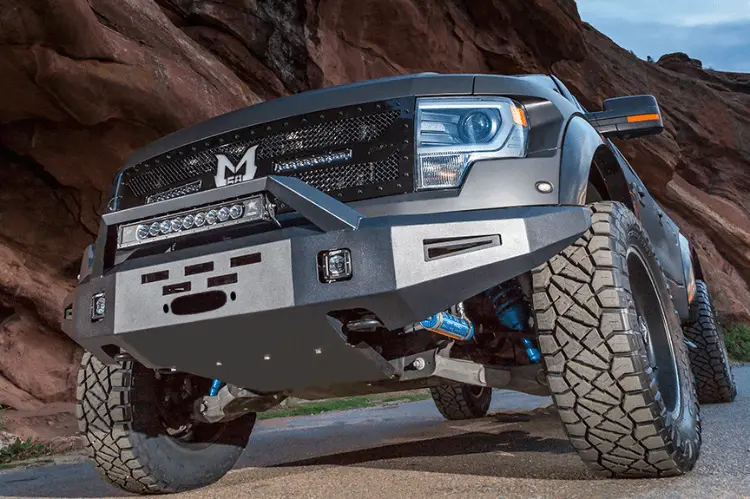 Ici Aluminum Ford F150 Raptor 2010-2014 Front Bumper Al-Fbm50fdn-Rt 2