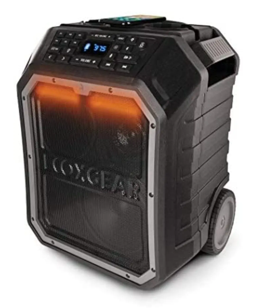 Ecoxgear Ecoboulder Max, Waterproof Portable Bluetooth Wireless 120-Watt Smart Speaker 1