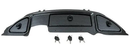 Dapr01 – Sgc Club Car Precedent Replacement Carbon Fiber Dashboard W/ Locking Glove Boxes (2008-Up) 1