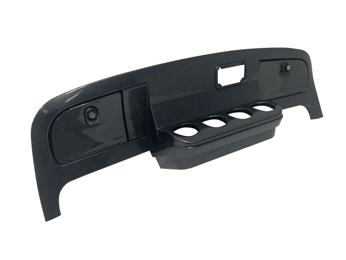 Datx01 – Sgc Ezgo Txt Replacement Carbon Fiber Dashboard W/ Locking Glove Boxes (1996-2013) 1
