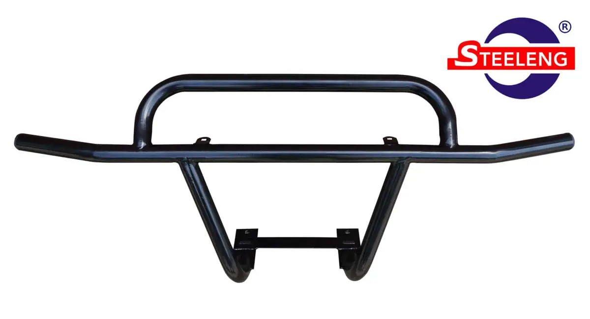Black Powder Coated Brush Guard For Club Car Precedent (2004-Up) Golf Cart 1