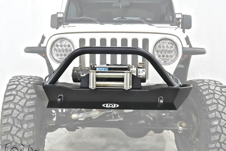 Lod Offroad Destroyer Front Bumper Jeep Wrangler Lj 1987-2006 Shorty With Bull Bar Guard Jfb9671 1