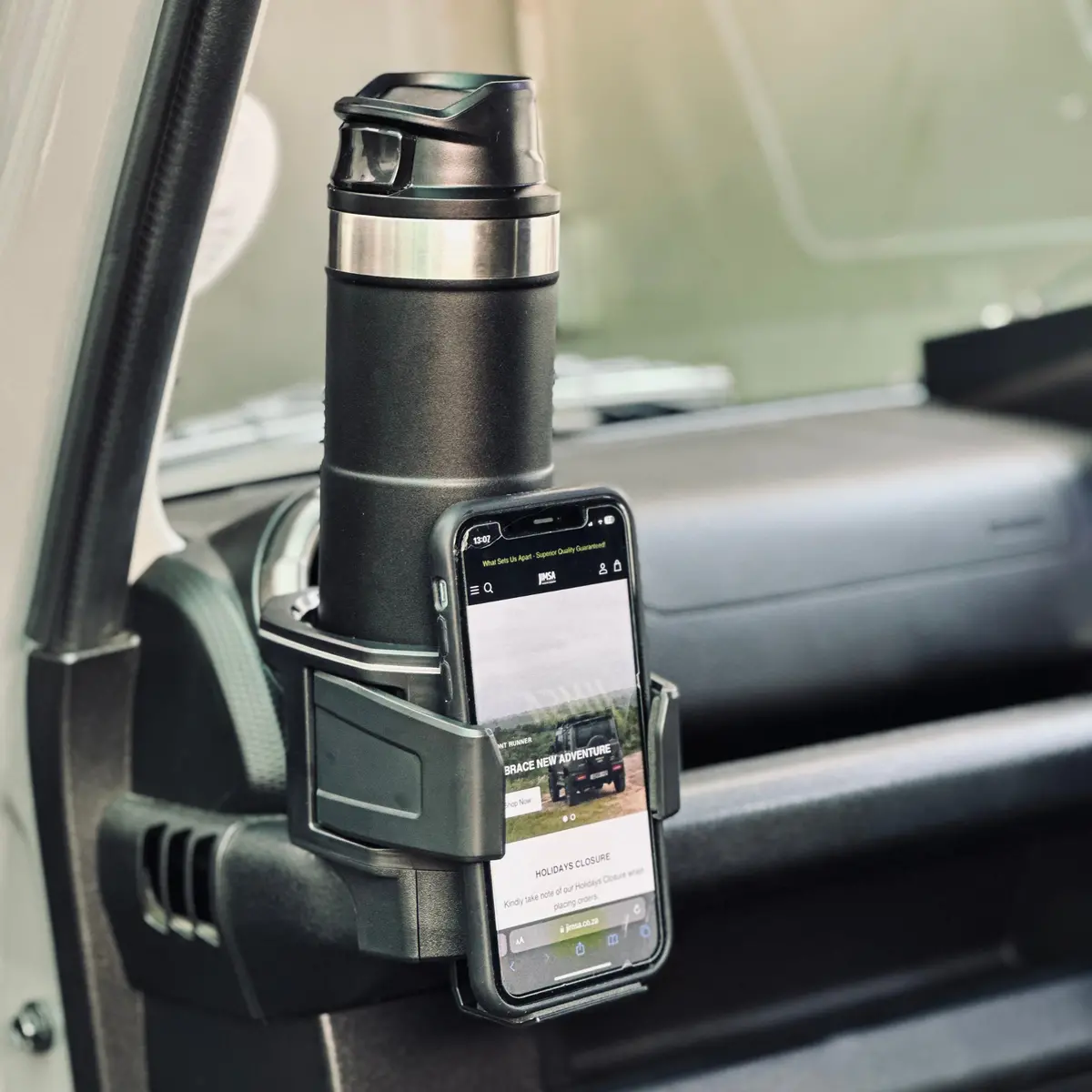 Premium Drink & Phone Holder (Jimny Year 2018+) 1