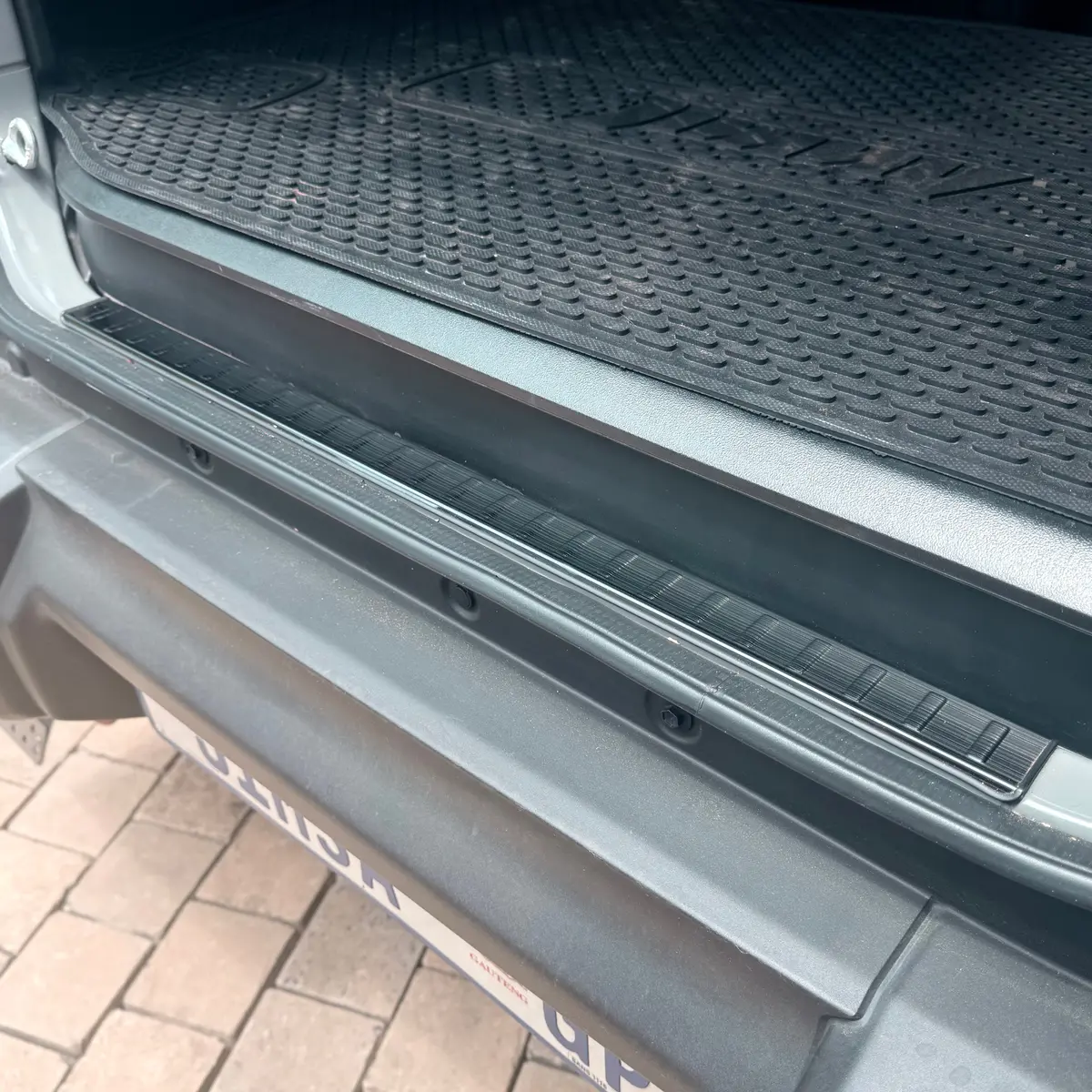 Rear Door Scuff Plate Black - 3 Door (Jimny Year 2018+) 2