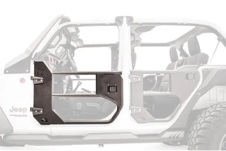 Fab Fours Jl1032-1 Jeep Wrangler Jl 2018-2024 Half Front Tube Door 1