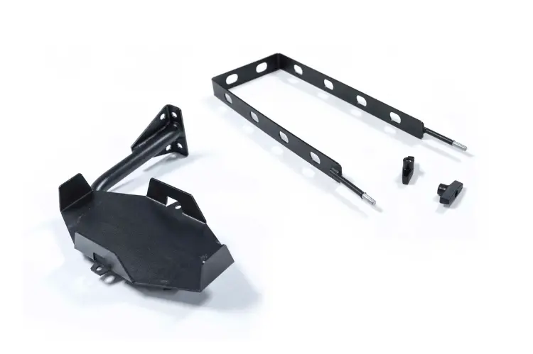 Lod Offroad Destroyer Jerry Can Mounts-Black Textured-Pair Jjc0721 Add On 1