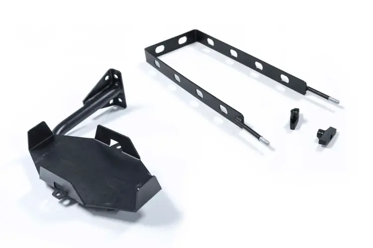 Lod Offroad Destroyer Jerry Can Mounts-Black Textured-Driver Side Only Jjc0711 Add On 1