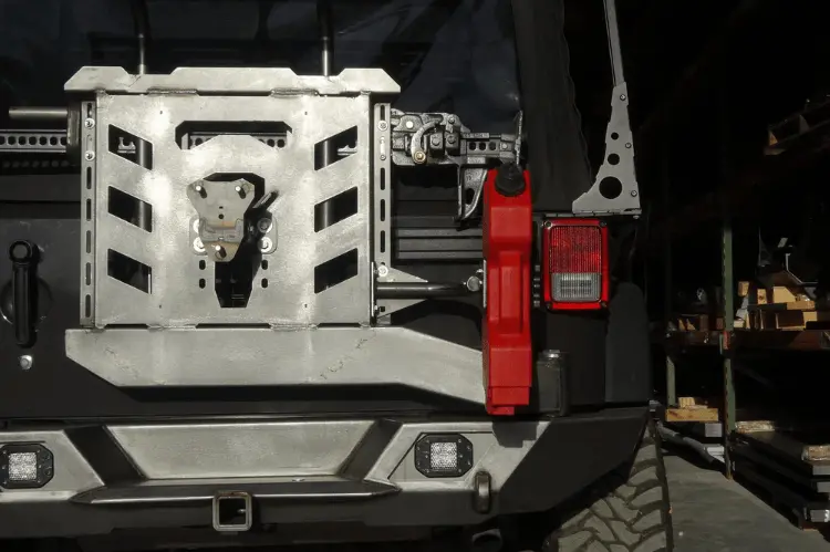 Lod Offroad Destroyer Rotopax (Pair) Fits 2 Or 3 Gallon Mounts-Black Textured Jrp0721 Add On 2