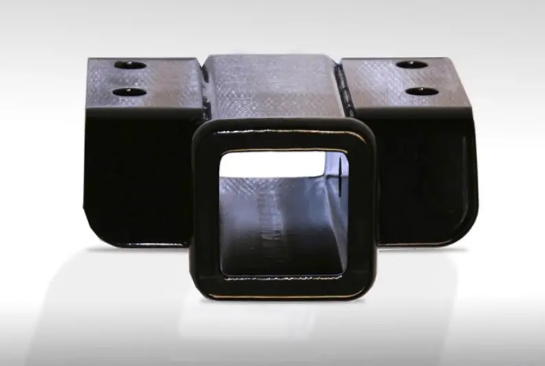 Fab Fours M1750-1 Black Steel Front Bumpers Ranch 2" Receiver 1