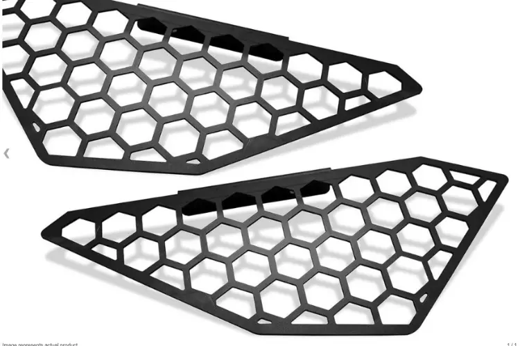 Fab Fours Vengeance Side Light Mesh Cover M4950-1 1