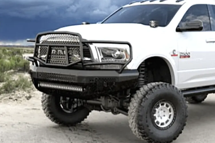 Ranch Hand Mfd101bm1 2010-2018 Dodge Ram 2500/3500 Midnight Series Front Bumper With Grille Guard 1
