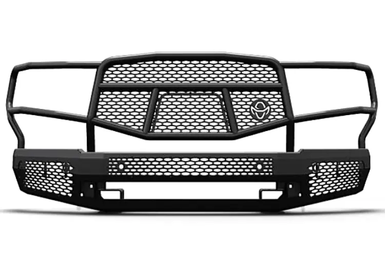 Ranch Hand Mff201bm1 2017-2022 Ford F250/ F350 Superduty Midnight Series Front Bumper With Grille Guard 1