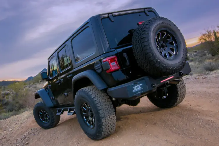 Magnum Raptor Series Jeep Wrangler Jl Rear Bumper 2018-2025 Rbm45jpn With Sensor Holes And 3Rd Brake Light 1