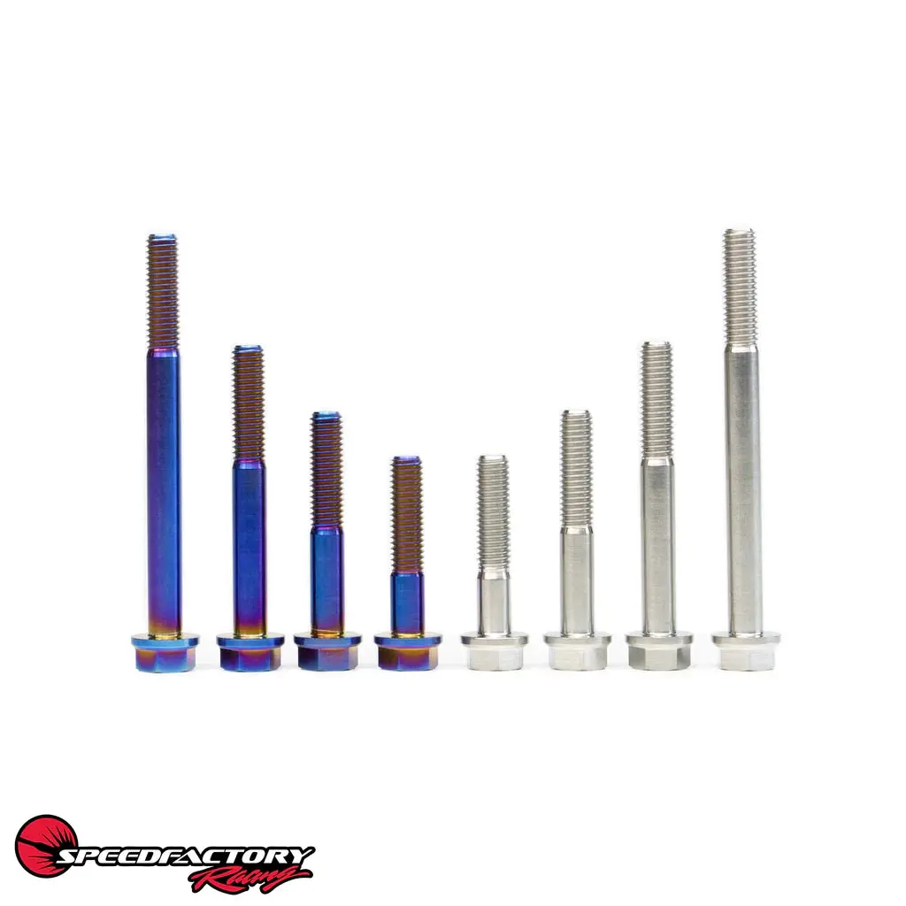 Speedfactory Racing Titanium Transmission Case Bolt Kit - Honda/Acura Applications 5