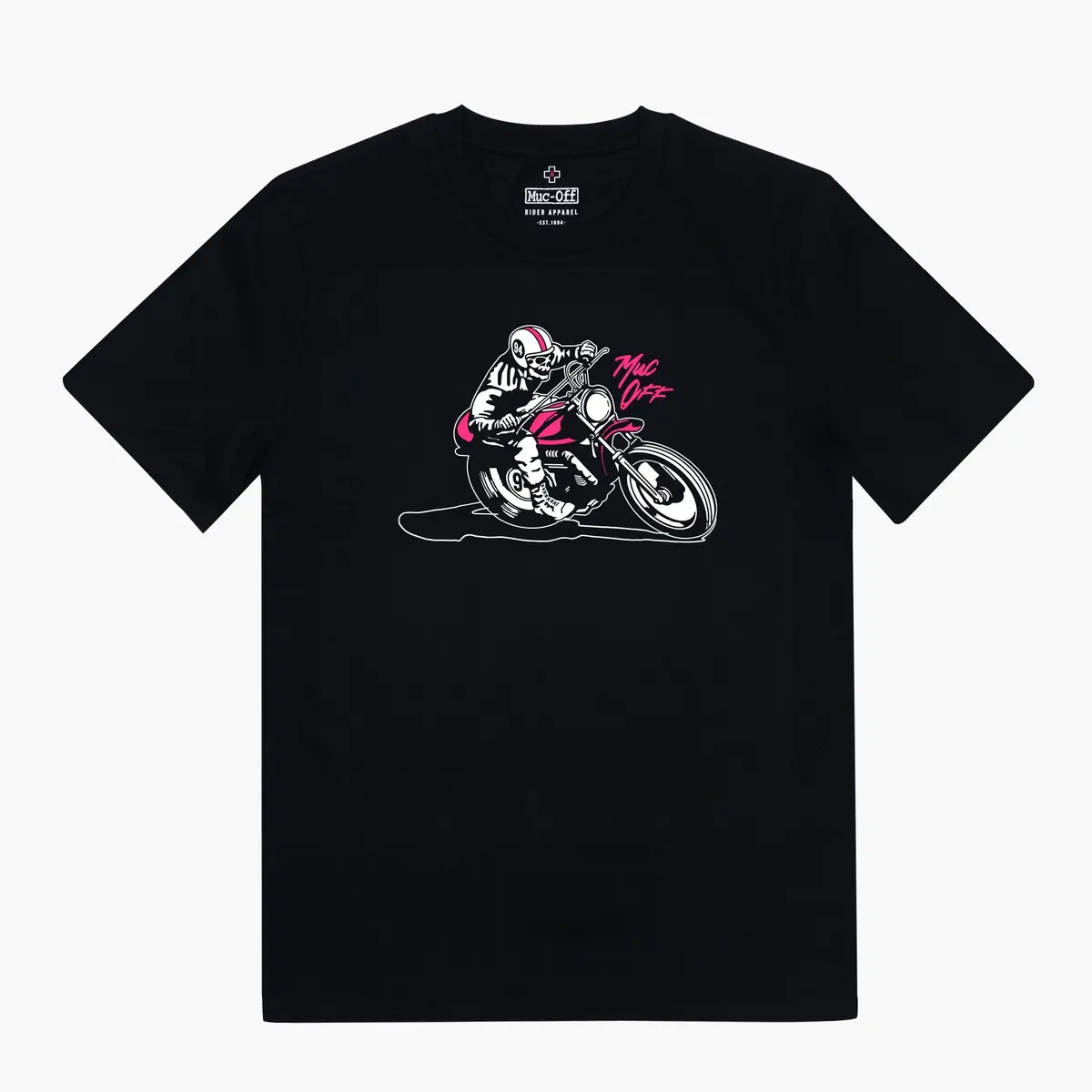 Moto Skull T-Shirt - Black 1