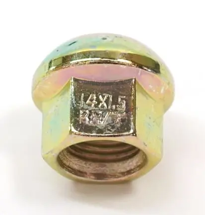 N 020 112 1 - Steel Open Lug Nut 1