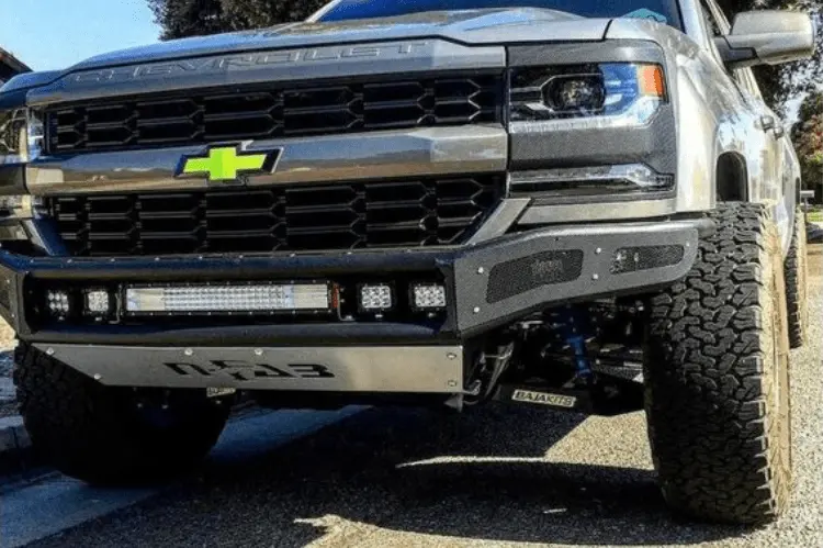 N-Fab C161mrds Chevy Silverado 1500 2016-2018 M-Rds Front Bumper Pre-Runner 1