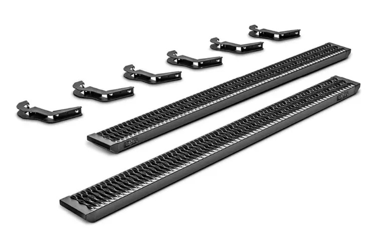 N-Fab Gfc07rc-Tx Chevy Silverado 2500Hd/3500Hd 2007-2018 Growler Running Boards Standard Cab 1